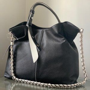 MICHAEL KORS LEATHER SHOULDER BAG